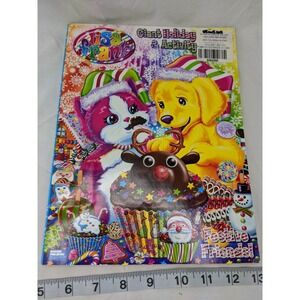 Lisa Frank Giant Holiday Coloring Activity Book Festive Friends